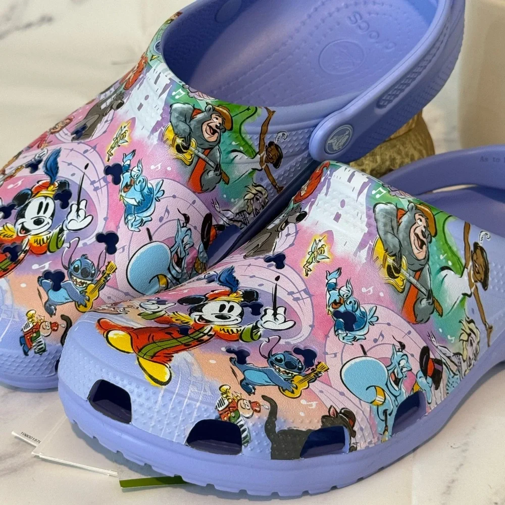 NWT Disney 100 Moments Special Edition Crocs Men’s size 10 REDUCED SHIPPING - Picture 2 of 6